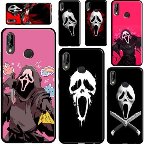 Ghost face Scream Case For Huawei P30 P40 P10 P20 Lite P Smart 2021 Nova 5T Cover For Honor 20 Pro 8X 9X 10i