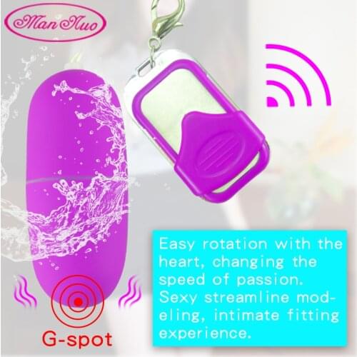Man Nuo 10 Speed Remote Control Wireless Vibrating Sexy Vibrating Eggs SexToys for Women Clitoral Stimulator Jumping Egg Bullet
