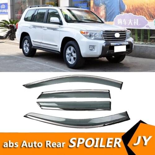 For TOYOTA Land Cruiser 2008-2015 Window Visor Vent Shades Sun Rain Deflector Guard For TOYOTA Auto Accessories 4PCS/SET