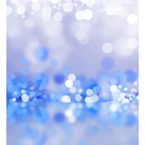 Blue White Lights Photography Backdrops Photo Props Studio Background 5x7ft
