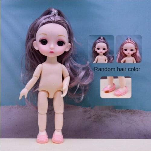 6 Inch 12 Inch 22 Inch BJD Body Doll Accessories 17cm 30cm 60cm Naked Doll Body Toys 15 Moveable Jointed Girls Doll Gift