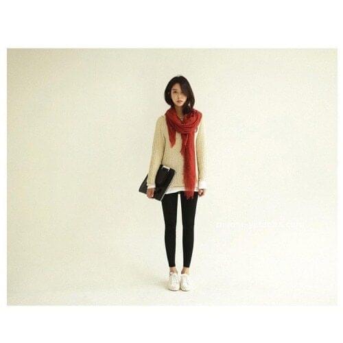 Light Warm Streetwear Ladies Scarf Soft Female Casual Style Wrap For Women