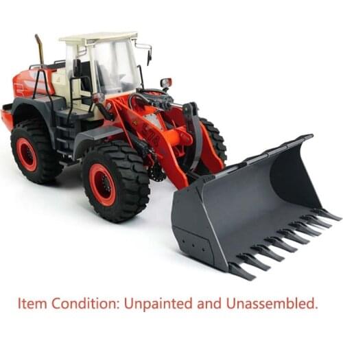 LESU 1/15 Metal Cabin Hydraulic RC Loader Remote Control Car Model ESC Motor Servo Without Battery TH02033-SMT5