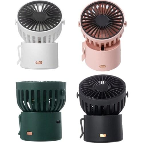 Mini Neck Fan USB Rechargeable Battery Operated Fan Hands Free 3 Adjustable Speed Personal Fan for Home Office Outdoor Travel