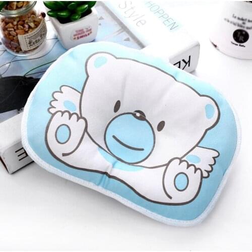 2021 Newest Newborn Toddler Infant Baby Anti Roll Sleep Pillow Babies Positioner Prevent Flat Head Cushion Cute Car Bed Pillows