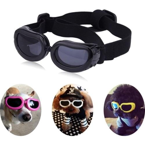Dog Goggles Stylish, Dog pet glasses Pet eyewear Waterproof Anti-Ultraviolet Sunglasses for Doggie Puppy