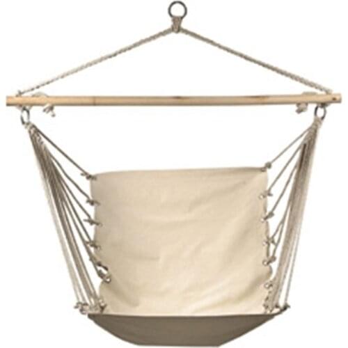 Nordic Style Home Garden Hanging Hammock Swing Chair For Outdoor Indoor Dormitory Bedroom Child Adult Hanging Chair With Rod
