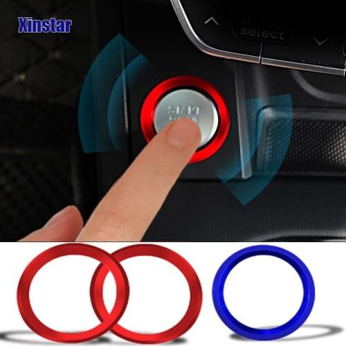 Car start stop engine decoration for audi A4 B9 A6 C7 Q7 A7 A8 Q5