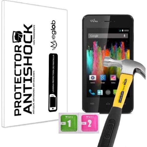 Protector de Pantalla Anti-Shock Anti-Golpe Anti-arañazos Compatible con Wiko Kite