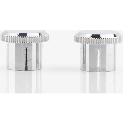 10pcs RCA Noise Reducing Caps - PTFE Insulation - Nickel Plated