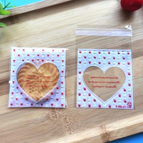 50pcs 10x10cm Christmas Things Candy Cookie Plastic Self-adhesive Snack Packaging Bags Xmas Party Decoration Favors Gift Bags