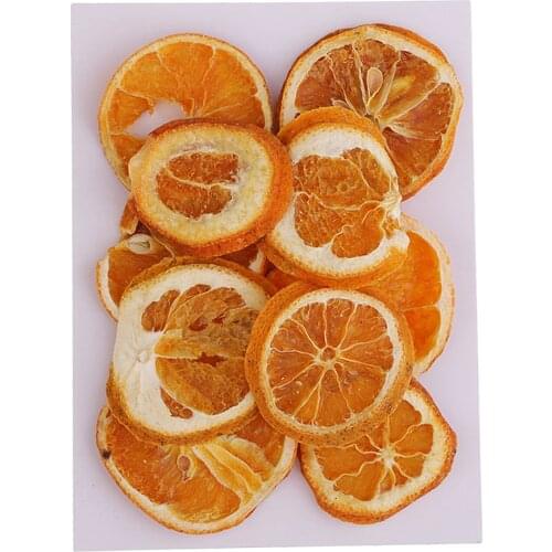 10x Pressed Fruits Orange Slices Embellishment DIY Art Gift Craft Home Decor