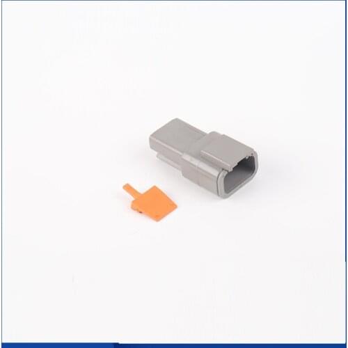 20 Sets 3Pin Wire Connector Gray Waterproof Female Male Auto Plug DTM06-3S/ATM06-3S DTM04-3P/ATM04-3P