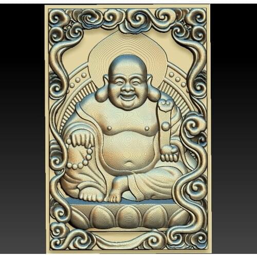 The Buddha 3d STL relief digital file - （67）STL Model for CNC Router Aspire Artcam 3D Printer Carving Engraver Bas Relief