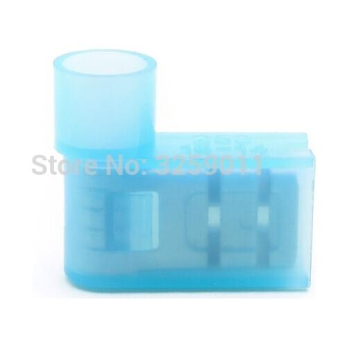 1PCS Terminals FLDNY2-250 Nylon brass Flag Female Terminal insulated Wire Connectors AWG 16-14 10A 0.5-1.5mm2 Blue