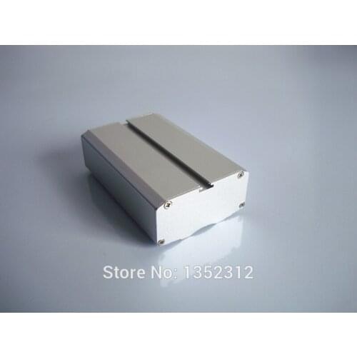 6 pcs/lot 53*26*80mm Instrument enclosures IPC board small project box profiles aluminum alloy shell waterproof junction box