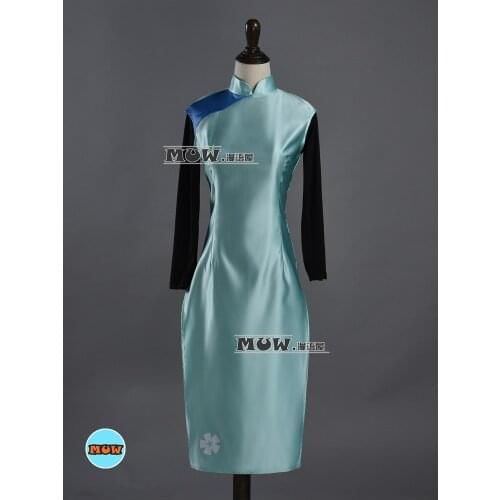 Free shipping!KILLER.SEVEN Plum 13 Cosplay Costume cheongsam shirt pants full set Halloween Christmas Costume for women girls