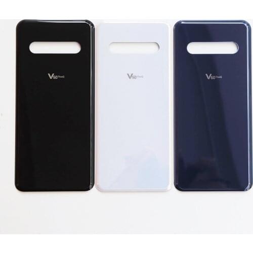 V60 Original Gorilla Glass 5 Back Glass Cover For LG V60 ThinQ 5G , Back Door Replacement Hard Battery Case, Rear Housing Cover