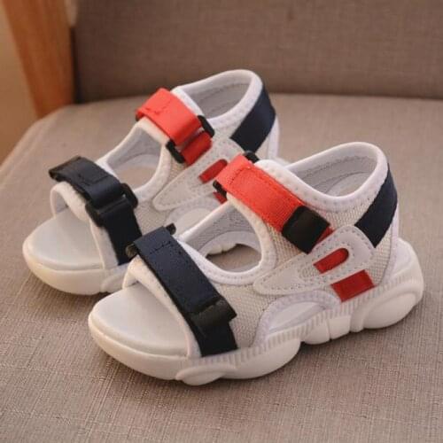 Kids Sandals Boys beach Shoes Casual Sport running Sandals Outdoor Non-slip Soft Fashion Summer Children Shoes