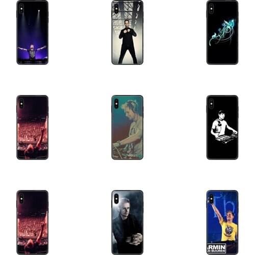 For Huawei Honor 6A 7A 7X 8C 8X 9 9A 9I 9X 10 10I 20 20I 20S Lite Pro Armin Van Buuren Dj Black Soft TPU Cartoon Pattern Phone