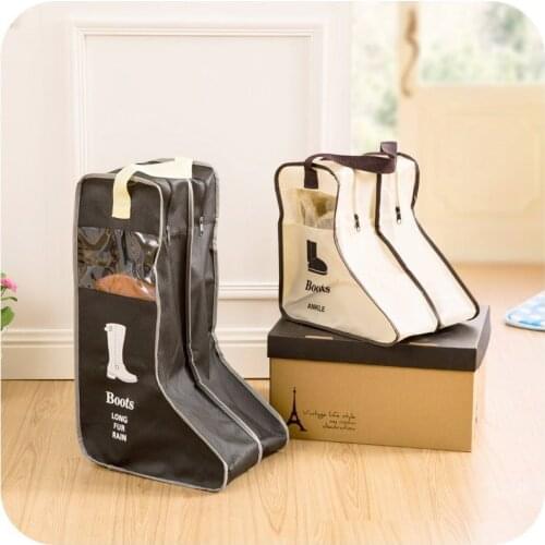 Households Travel Shoe Bag Home Boots Storage Bag Cover for Long Riding Rain Ankle Boots Leather Shoes Organizer Case Women Men