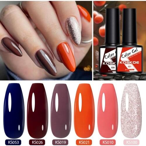 LEMOOC Nail Gel Polish Hot Sale Color 8ml Nail Art Manicure Salon Soak off Semi Permanant UV LED Lamp Nail Gel Varnishes