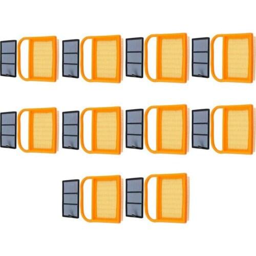 10-Piece Air Filter Set for STIHL Ts410 Ts420 TS 420 Concrete Cutting Saw Replacement 4238-140-4402