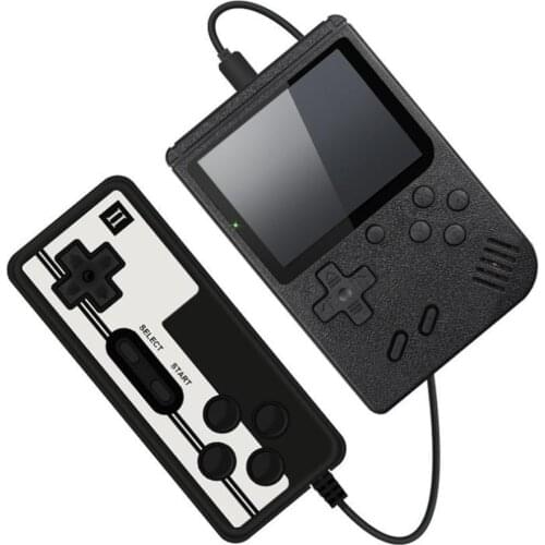 New Built-in 400 Games 800mAh Battery Retro Video Handheld Game For Child Game LCD Player Handheld 3.0 Inch Control Game Co N9K4