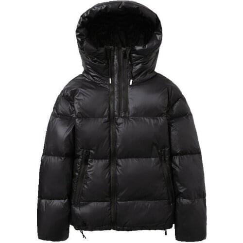 2021 new style one size down padded jacket womens winter short and small loose padded jacket Korean style padded jacket