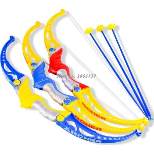 New high-quality childrens bow and arrow shooting design safe hunting game fun children indoor and outdoor entertainment 2020