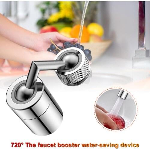 Modes 360 Rotatable Bubbler Water Saving High Pressure Nozzle Filter Tap Adapter Faucet Extender Bathroom Kitchen Accessories