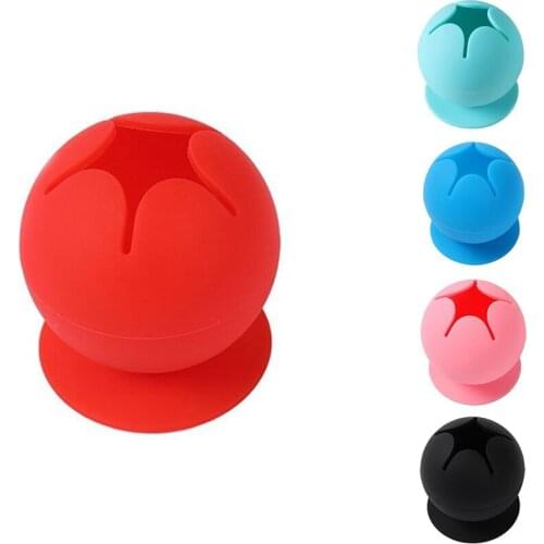 Suction Cup Desktop Office Storage Box Waste Collector Silicone Tool Manual Waste Collection Ball