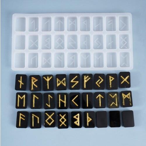Transparent Silicone Mould Resin Decorative Craft DIY Divination energy symbol Mold epoxy resin molds for jewelry