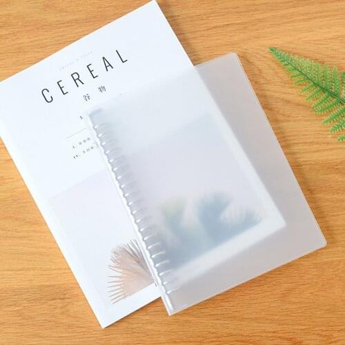 A4/A5/B5 transparent document bag file organizer folders portfolio file holder pvc bag binder storage folder