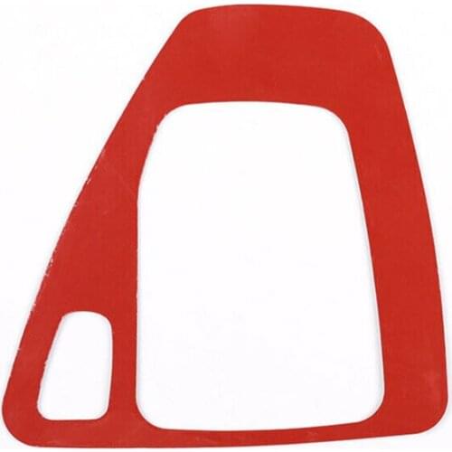 Carbon fiber Gear shift trim Cover 1pc Replacement Car Interior Trim Practical