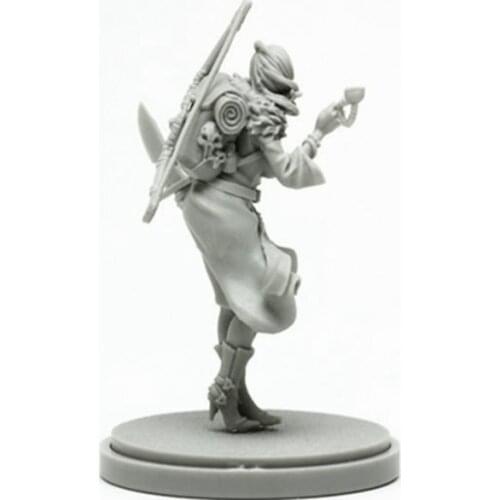 Special offer die-cast resin model KD 71 hunter rogue resin white model free shipping