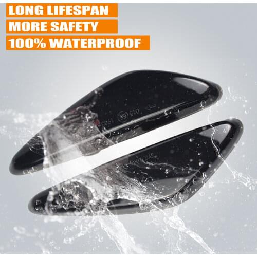 LED Side Wing Rearview Mirror Indicator Blinker Repeater Dynamic Turn Signal Light For Mazda MX5 MX6 RX8 Fiat 124 Spider