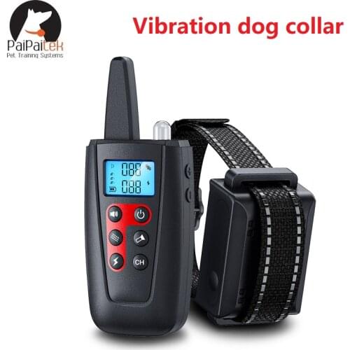 Dog Training Collar, Safe No Shock Dog Collar with Remote 550Yd Remote Range Waterproof and Rechargeable Electronic Dog Collar