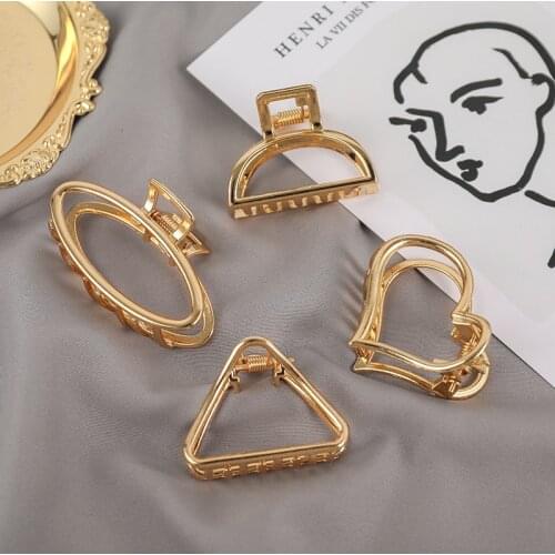 Hair Clips South Korean Ins Metal Plate Hai Clip Large Adult Shower Hair Clip Ponytail Clip Headband Hairpin Hair Clip Cat Ears