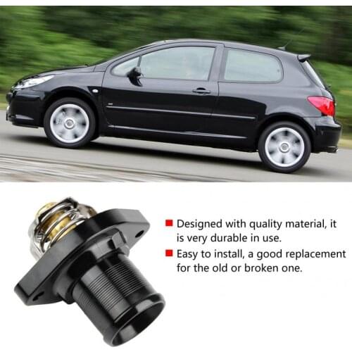 1336.N5 Engine Thermostat with Housing Fits for Peugeot 206 306 307 806 1007 Bipper Expert