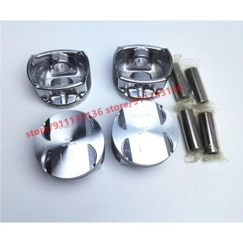 4pcs/set Engine Piston For Chery A1 Kimo A113 Face QQ6 Jaggi X1 indiS Beat 1.3L 473H-1004015