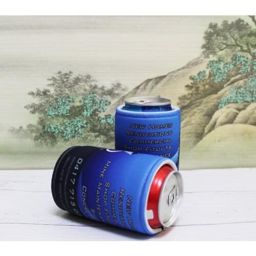 400pcs Personalise Your Design Promotional Stubby Coolers Dye Sublimated Stubby Holders Neoprene Holder Super Can Cooler