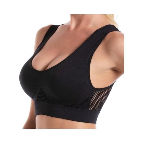 Bras For Women Plus Size Seamless Bra Cotton Breathable Underwear Wireless With Pads Push Up Bra Plus Size