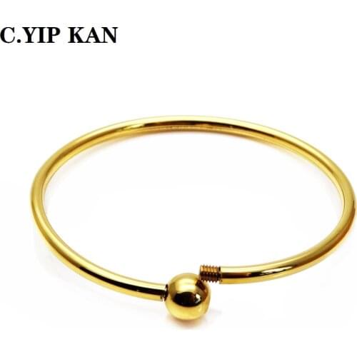 C.YIP KAN Big Bracelets