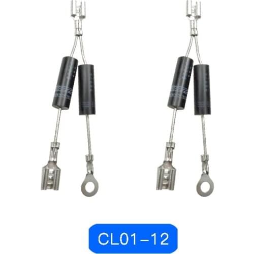 CL01-12 RG403 HV-6X2PI RG3110 Microwave High Voltage Diode Rectifier Replaces Microwave Oven Parts