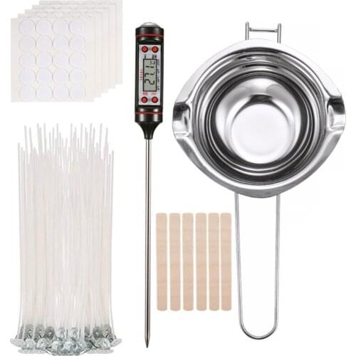 DIY Candle Crafting Tool Kit,DIY Candles Craft Tools Candle Wick Candle Making Tool Suitable for Beginner Candle Making