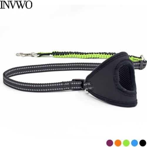 INVWO Pet Hand-held Reflective Safety Dog Leash Elasticity Retractable Traction Rope Modern Simplicity Explosion-proof Damping