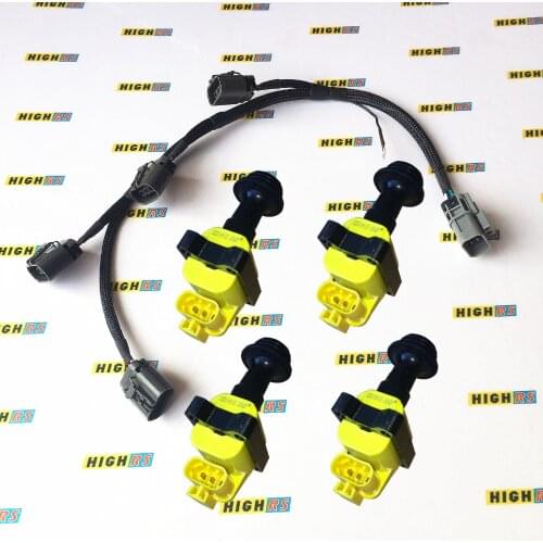 IGNITION COIL+ WIRE HARNESS LOOM PLUG CONNECTOR SILVIA S13 180SX CA18DET BLUEBIRD PULSAR EXA N13 CA18DE 22433-59S10 24079-35F90
