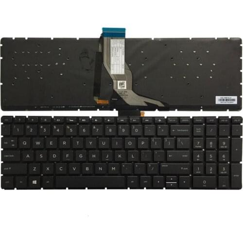 US Backlit laptop keyboard for HP 17-BS 17-BS018CA 17-BS043CL 17-AR Black/Fuchsia/Green