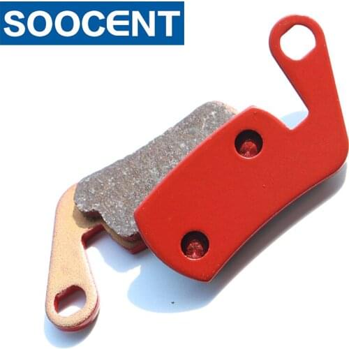 1 Pairs(2 PCS) Red Sintered Bicycle Disc Brake Pads for Clarks EXO,Skeletal,Magura Marta 2002-2008,Marta SL